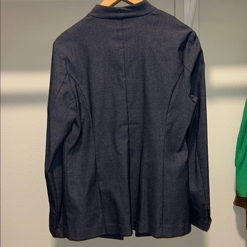♻️ Apt. 9 Black Blazer Classic Suit Jacket - Picture 7 of 8